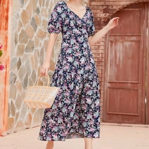 Cottage core maxi dress